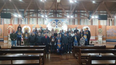Foto coletiva do encontro de 15 de julho
